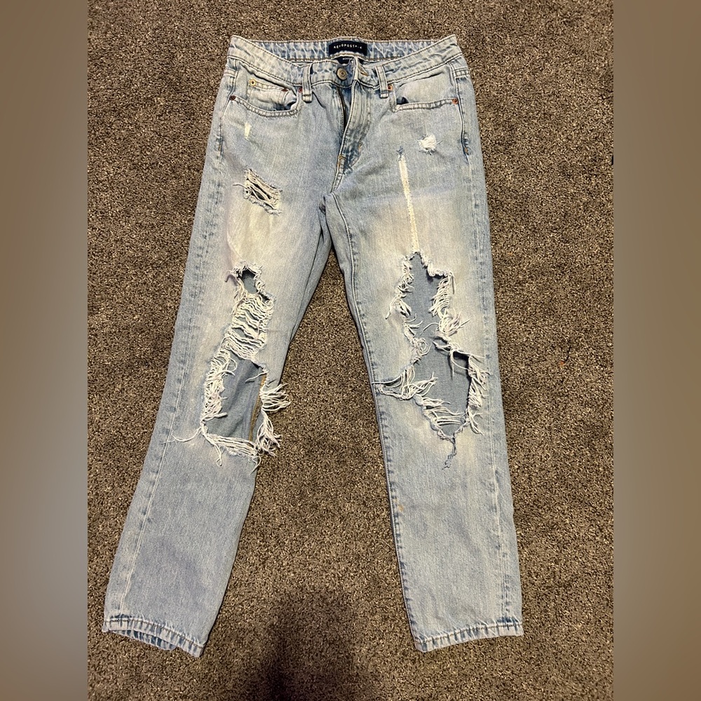 Low waisted boyfriend jeans, Aeropostale, size 4